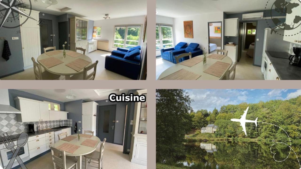 Appartement Aux Sources De La Chabanne Saint-Hilaire-les-Courbes Exteriér fotografie