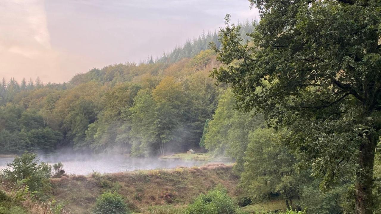 Appartement Aux Sources De La Chabanne Saint-Hilaire-les-Courbes Exteriér fotografie